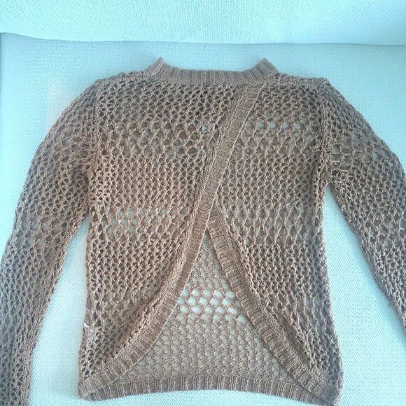 LA MADE Open Back, Knit Sweater Coverup  - Revolve - Picture 4 of 4